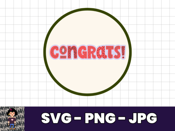 Congrats SVG Sticker Design: A Designer's Honest Review