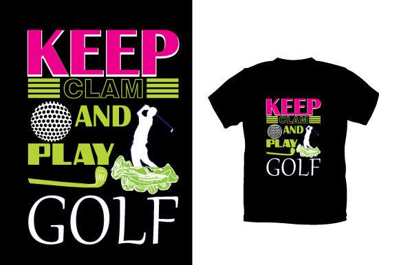 GOLF T-SHIRT DESIGN 01: Graphics & T-Shirt Designs Review